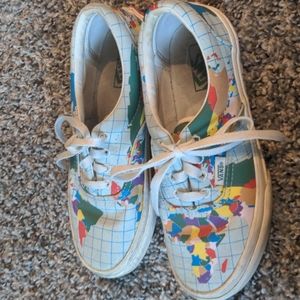 Earth limited edition vans!